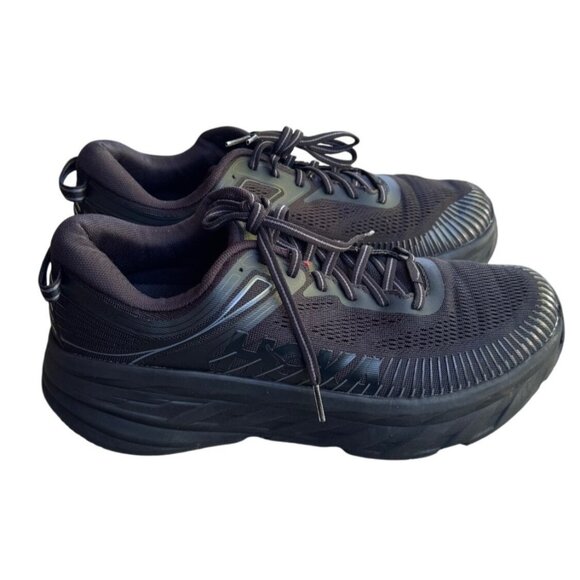 Hoka One One Other - Hoka One One Bondi 7 Mens Running Shoes Size 10  Black Mesh Lightweight
